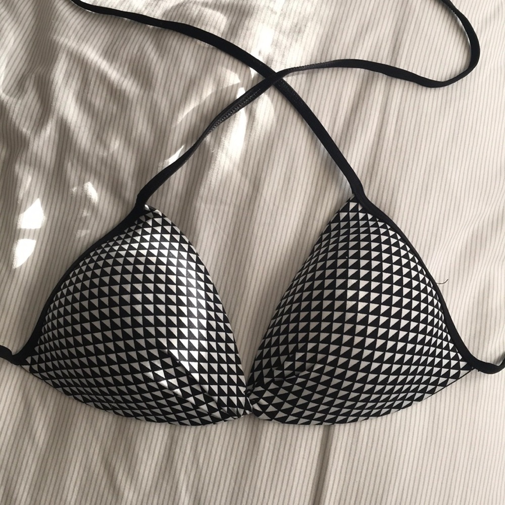 Triangle bikini top